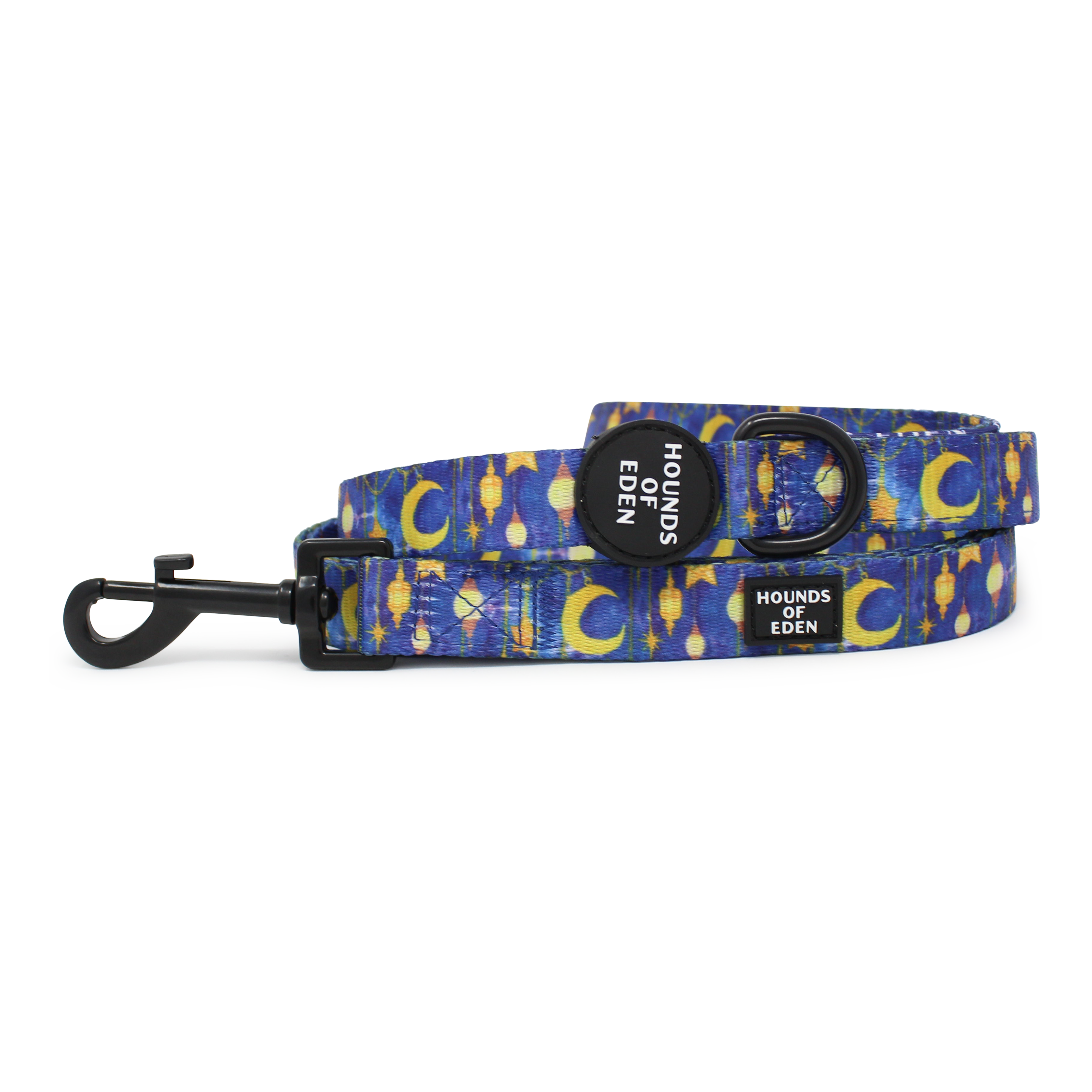 Arabian Nights - Blue and Gold Dog Collar