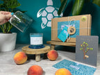 Soy Wax Peach Candle Gift Set