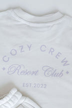 Adult Cozy Crew Resort Club Tee - Snow White