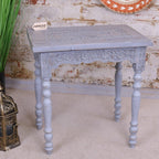 Erki Mango Wood Rectangular Side Table