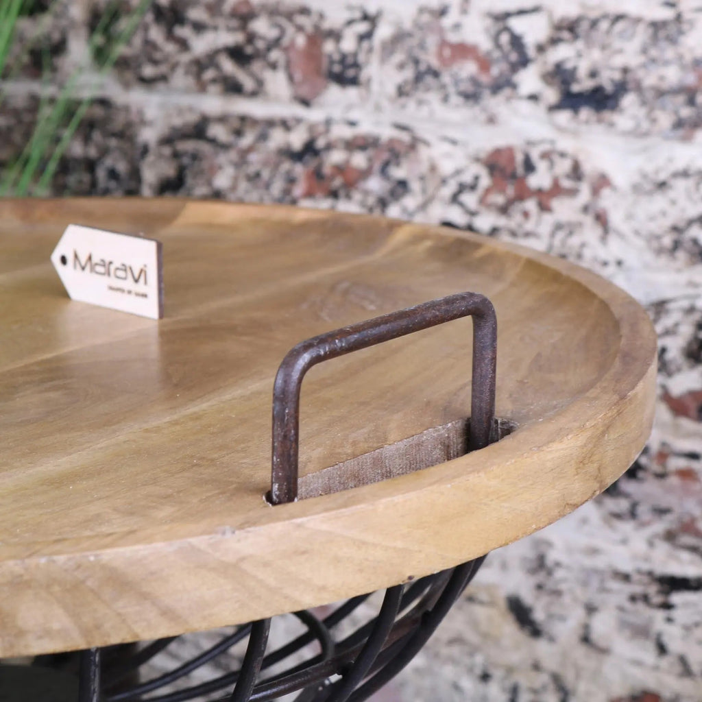 Malipara Basket Side Table
