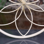 Bike Planter Metal Vintage White