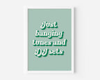 I Bet You Look Good On The Dancefloor (Arctic Monkeys inspired) A4 Lyric Art Print