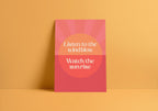The Chain (Fleetwood Mac inspired) A4 Lyric Art Print