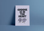 Groove Is In The Heart (Deee-Lite inspired) A4 Lyric Art Print