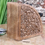 Aundh Wooden Remote Control Holder