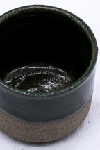 Green Picollo Smoked Grey Handmade Ceramic Stoneware Espresso Mug