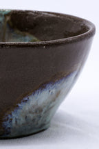 Small Stone Reef Blue Handmade Ceramic Stoneware Dinner Bowl