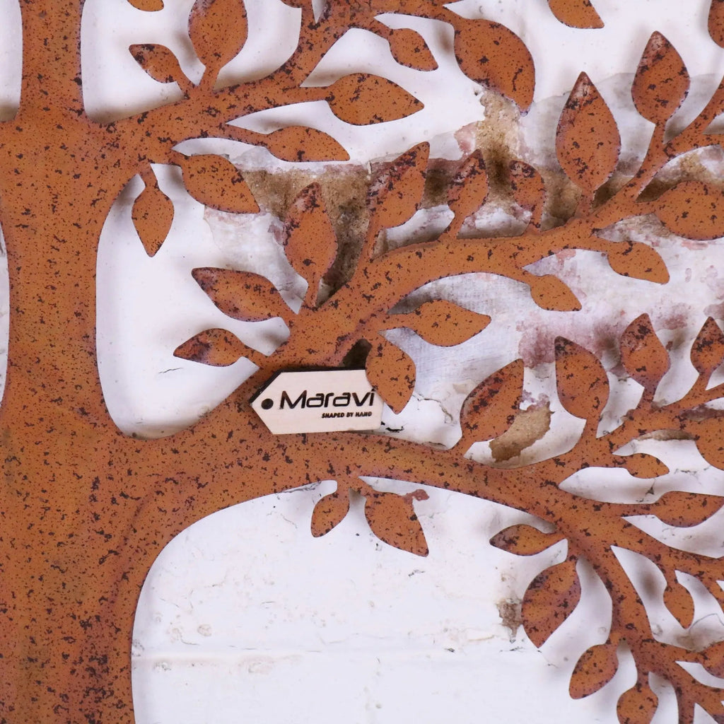 Indari Tree Metal Garden Wall Art 60cm