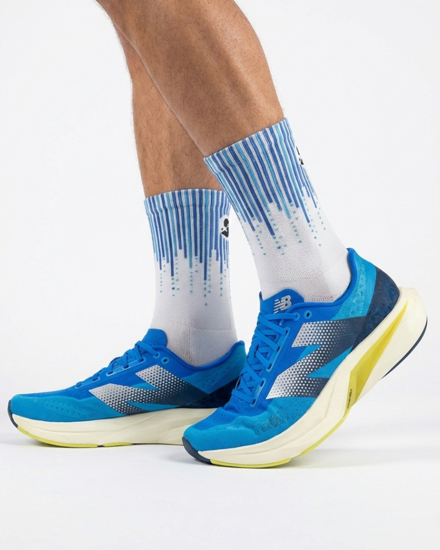 Performance Running Socks -  Infinite Blue