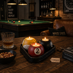 Ingali Pool 8 Ball Candle Holders