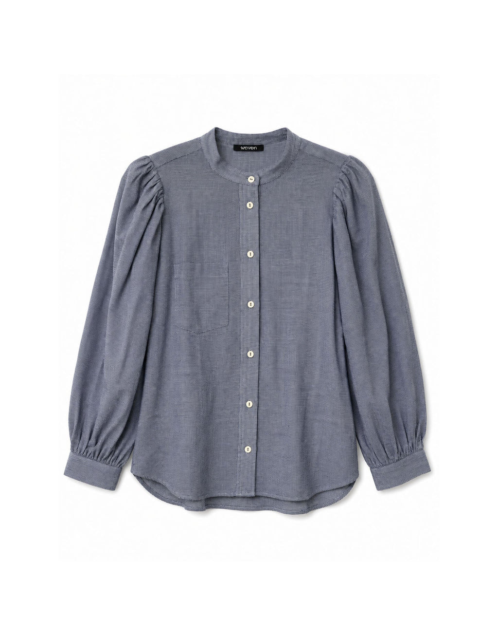 ingrid blouse | oxford blue
