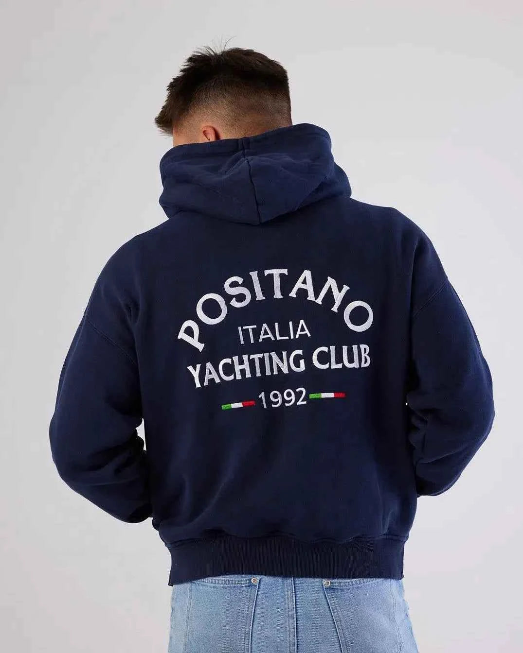 Positano Heavyweight Hoodie Navy