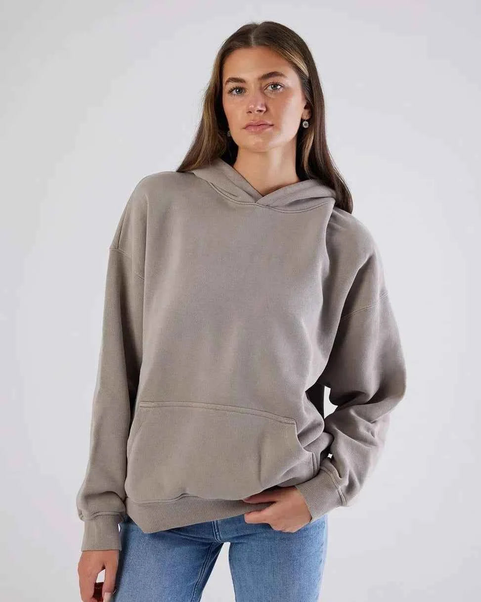 St Tropez Heavyweight Hoodie Beige