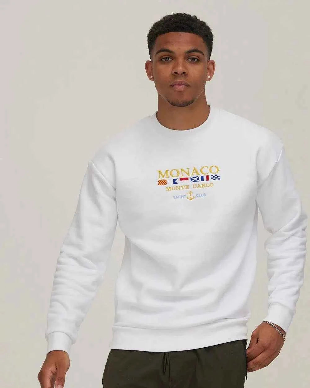 Monaco Sweatshirt White
