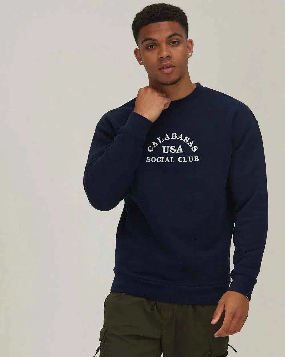 Calabasas Sweatshirt Navy