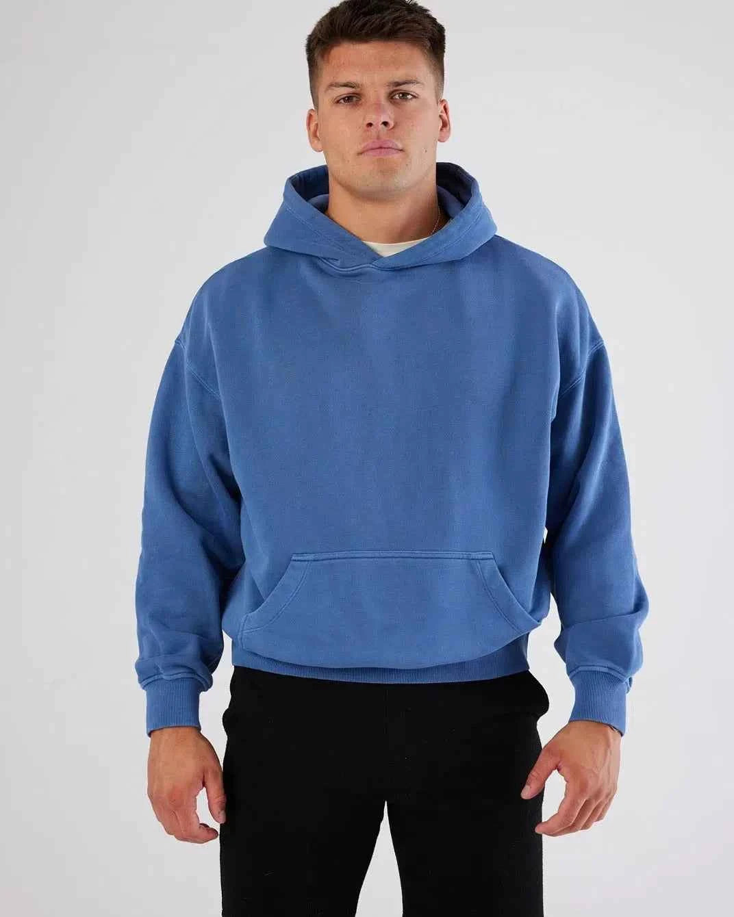 Positano Heavyweight Hoodie Blue