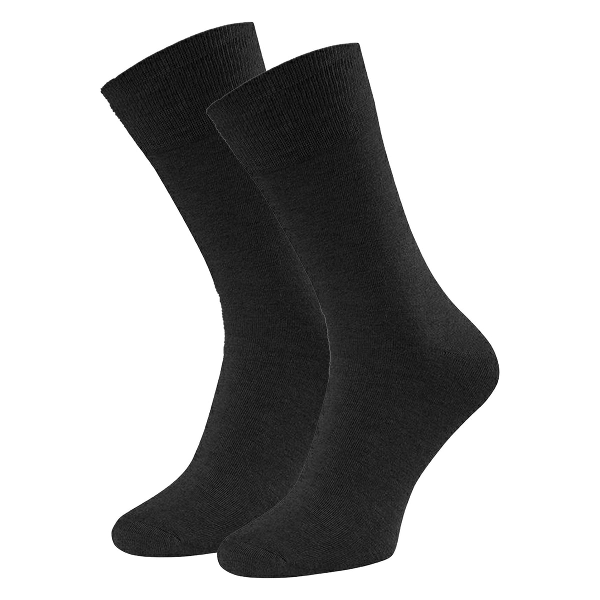 2 Pairs Mens Cashmere Socks - Luxury Soft and Warm Seamless Everyday Socks