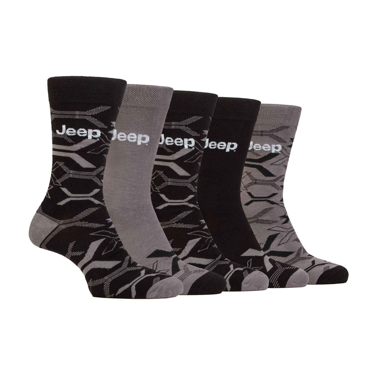 Breathable Men's Bamboo Socks: 5-Pack Everyday Leisure & Dress