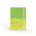 Thankful and Wishful Gratitude Journal, A5 - Green