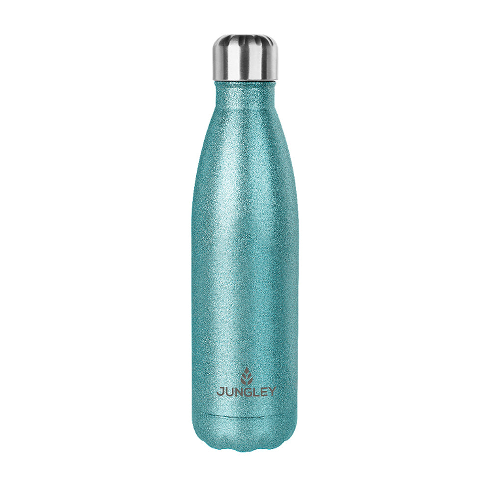 Personalised Glitter Insulated Water Bottle
