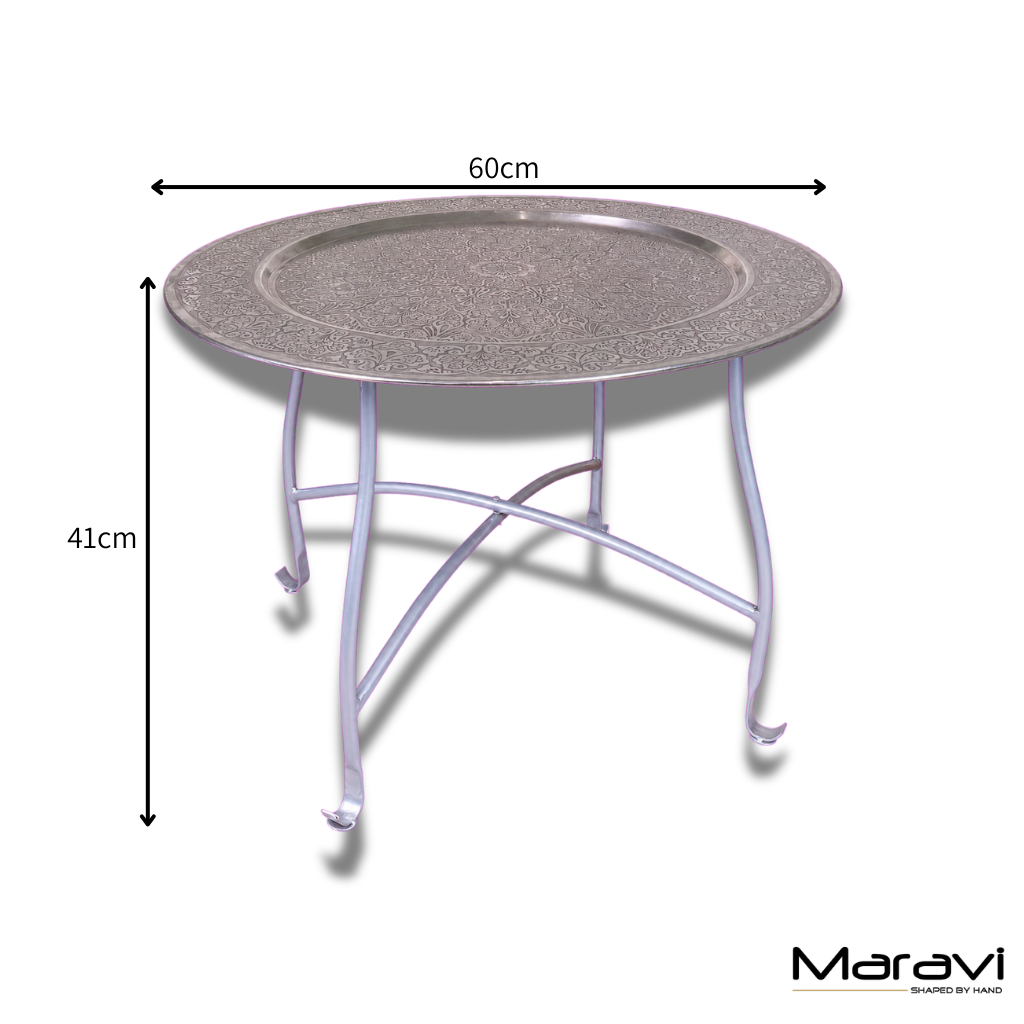 Jadida Moroccan Tray Table 60cm