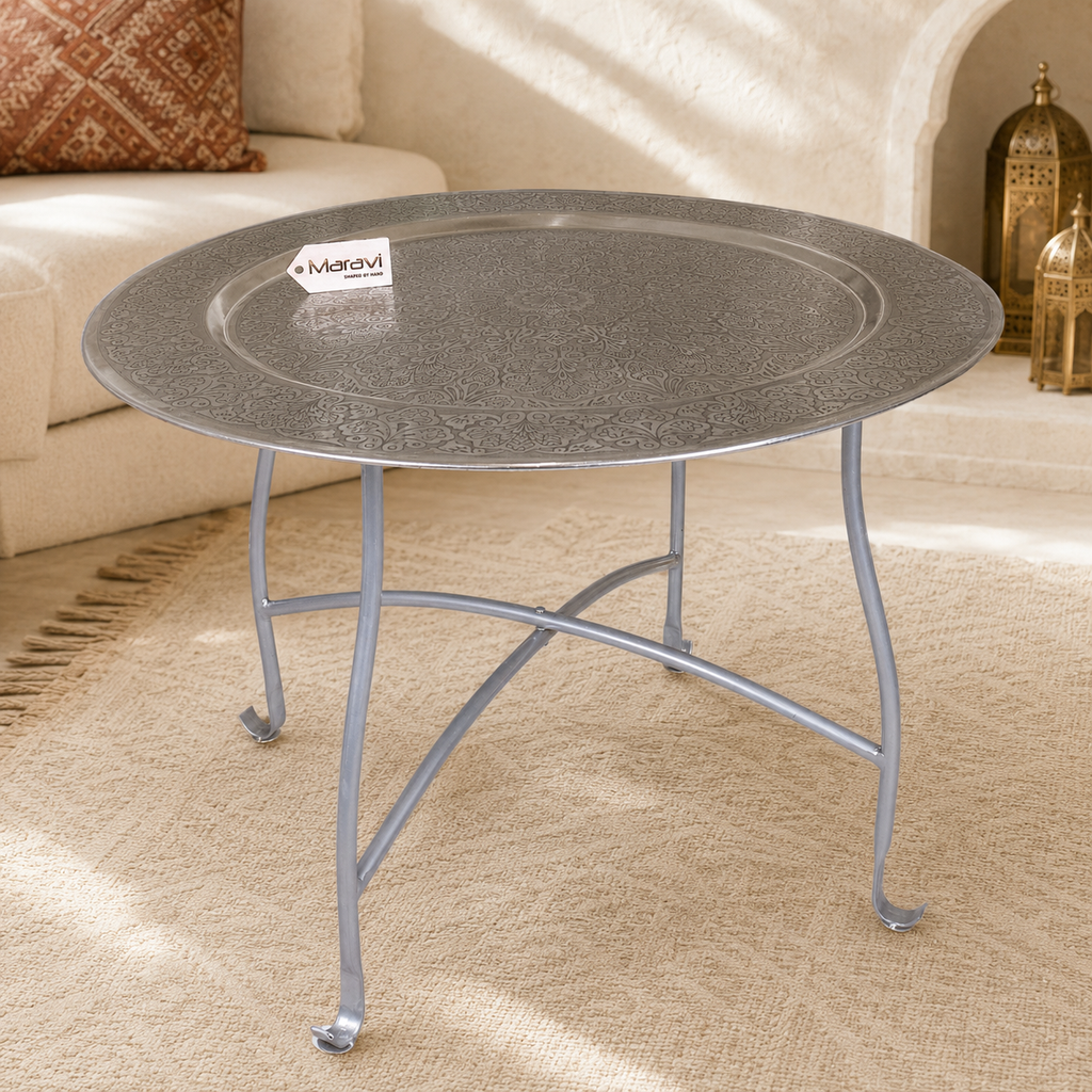 Jadida Moroccan Tray Table 60cm