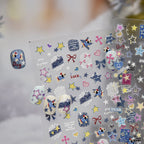 Hello Claws | Jeans Puppy Nail Deco Sticker