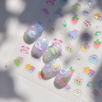 Hello Claws | Jelly Fish Nail Deco Sticker