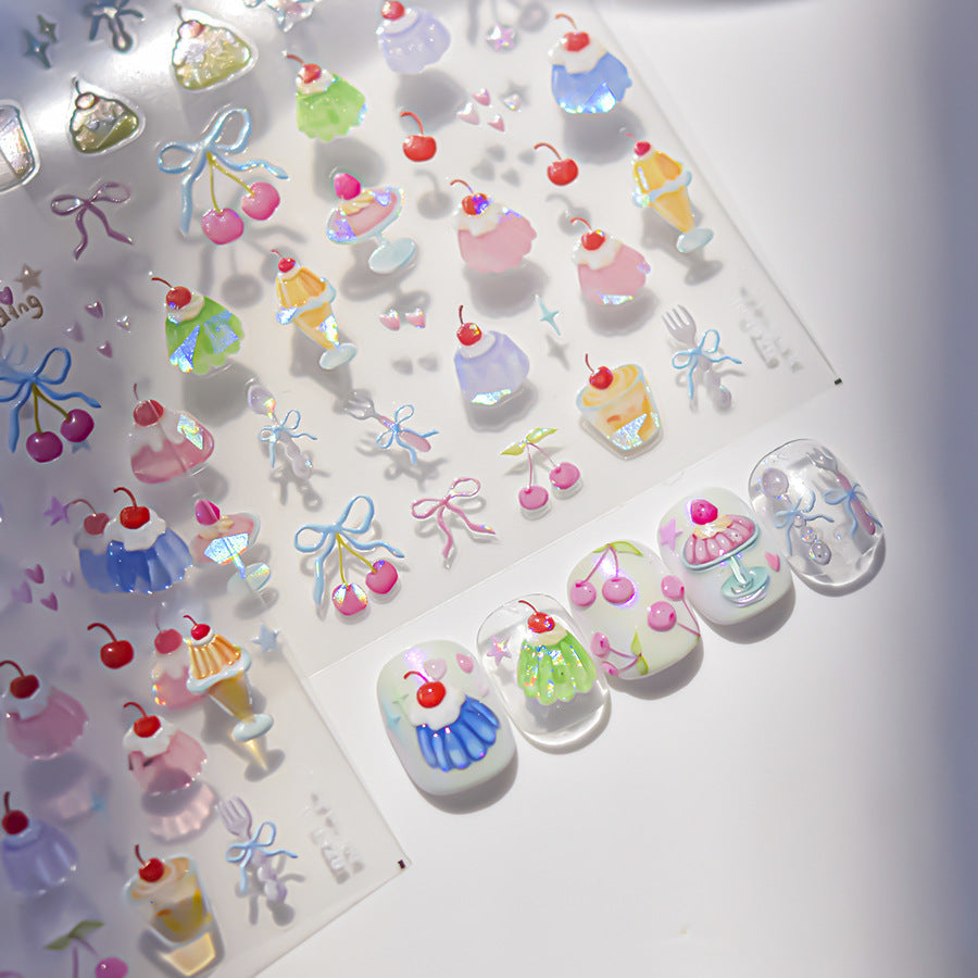 Hello Claws | Jelly Pudding Nail Deco Sticker
