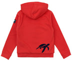 Childrens Boatyard  Full Zip Hood - Spicy Red