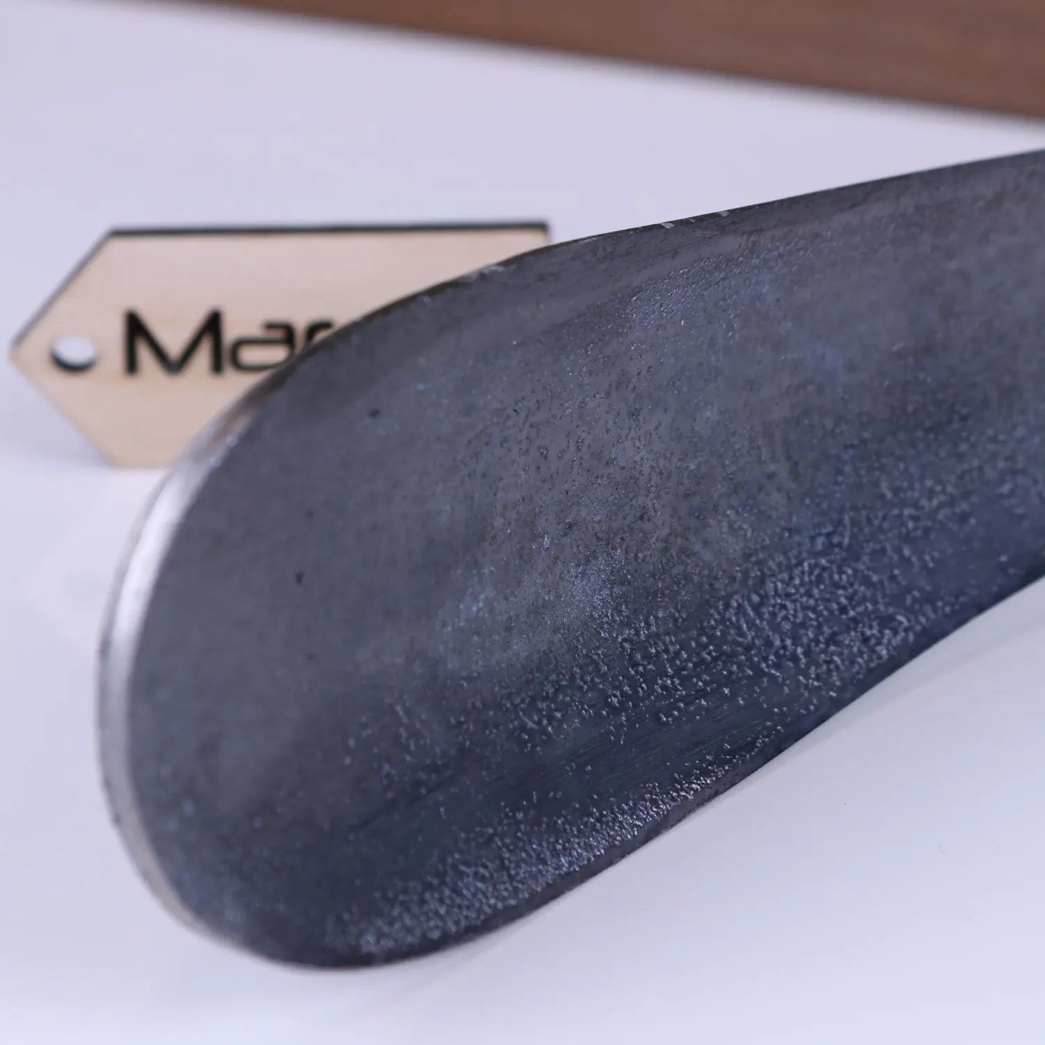 Kasha Dog Head Antique Style Shoe Horn Gunmetal