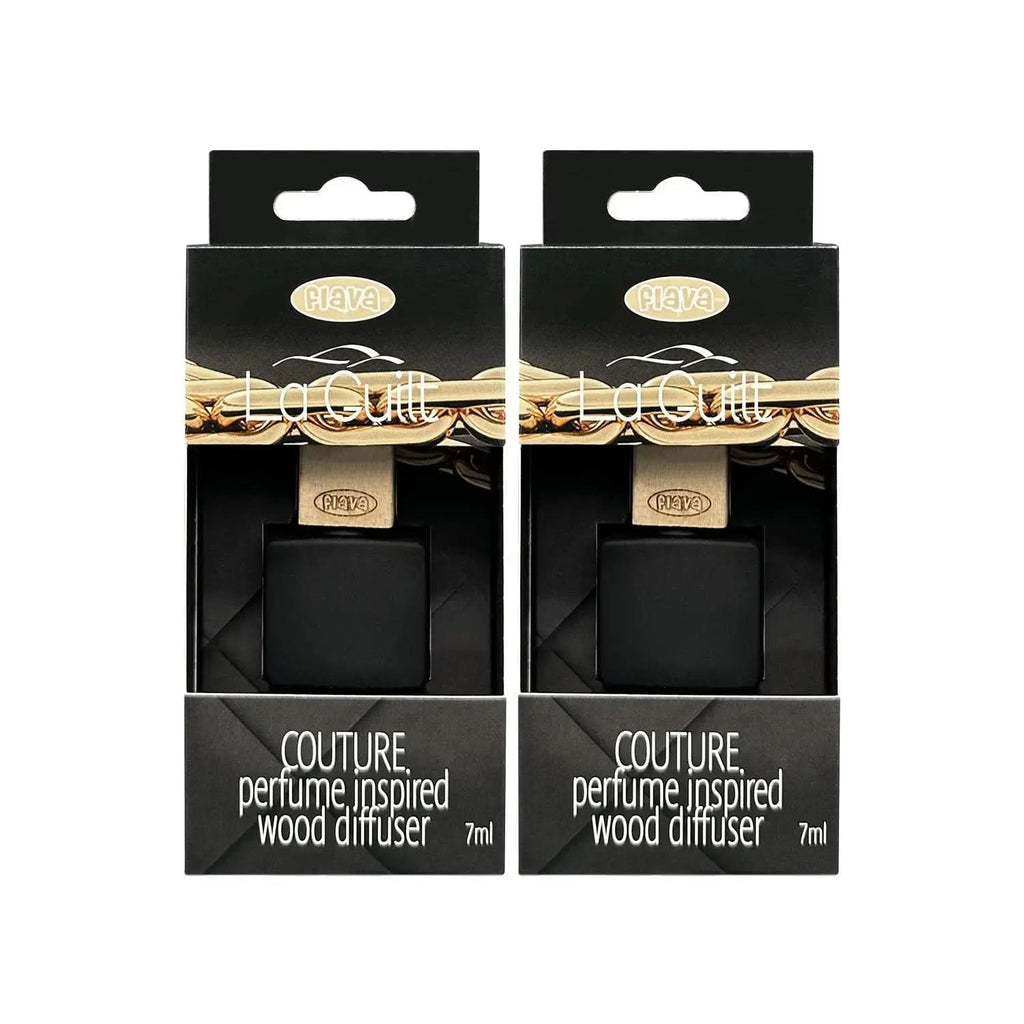 Flava Couture Wood Car Air Freshener - La Guilt