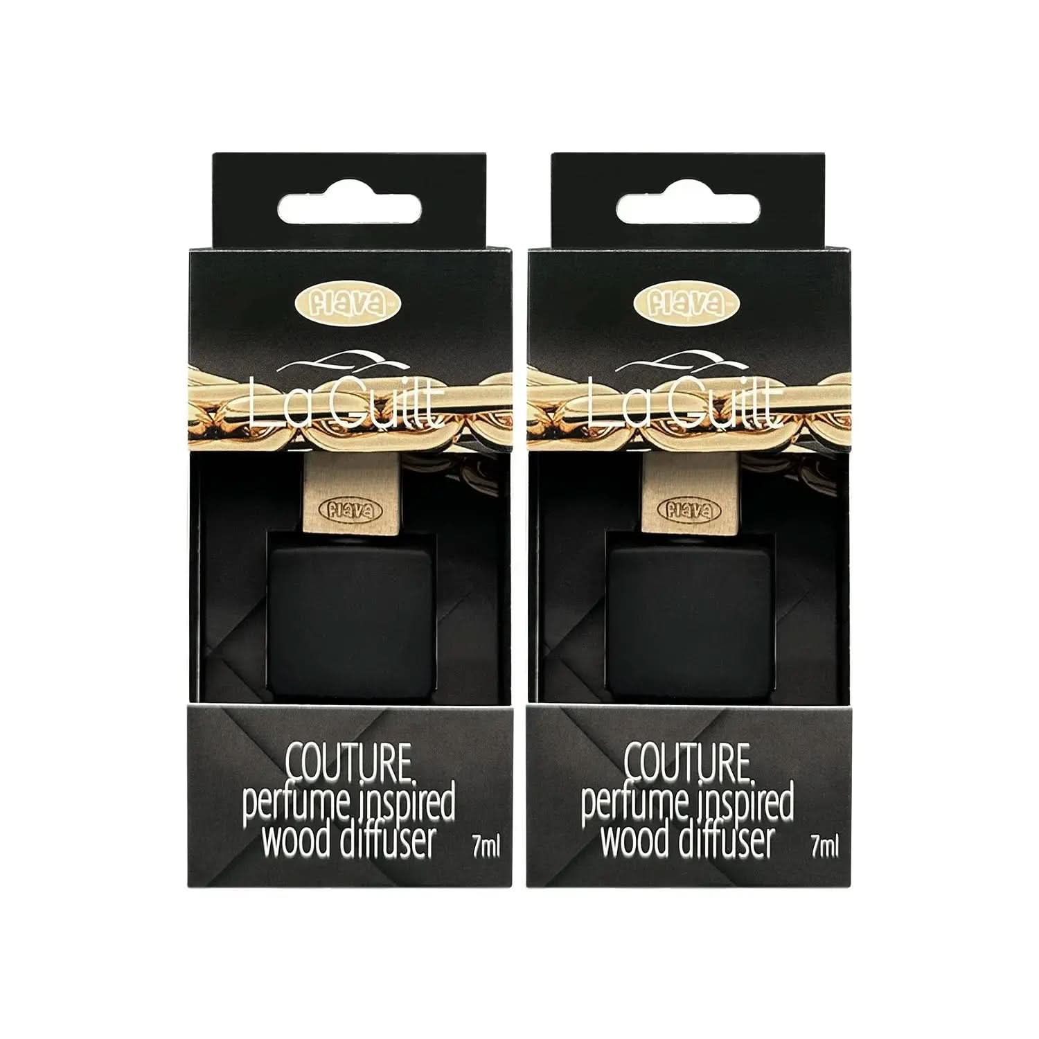 Flava Couture Wood Car Air Freshener - La Guilt