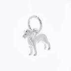Labrador Personalised Silver Dog Tag Necklace
