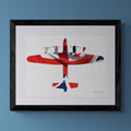 Avro Lancaster Union Flag Print
