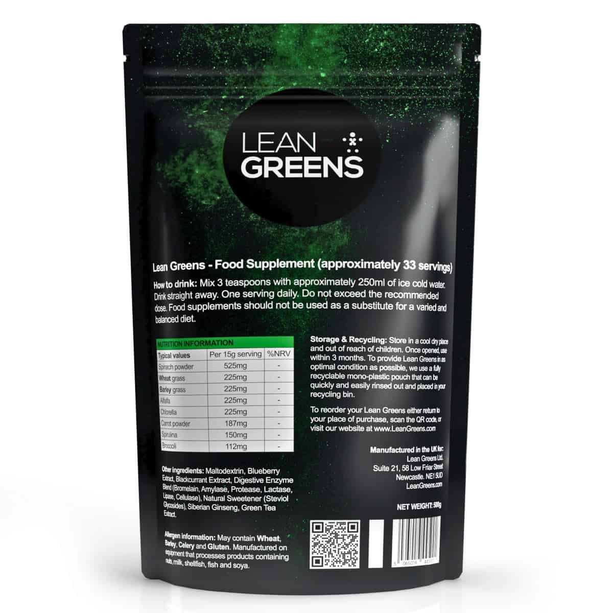 Lean Greens Powder