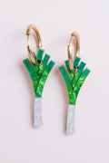 Leek Hoop Earrings