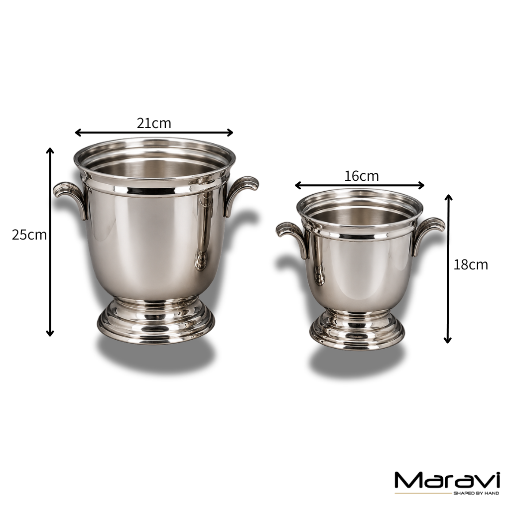 Lehal Champagne Bucket and Mini Ice Bucket Set