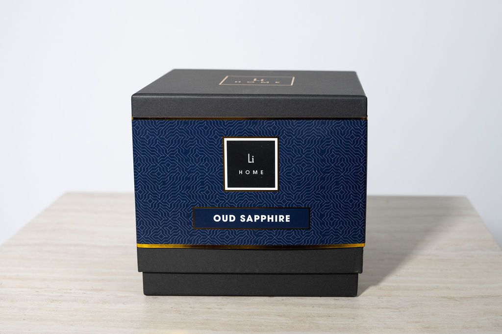 Oud Sapphire - 3 Wick Luxury Candle 1kg