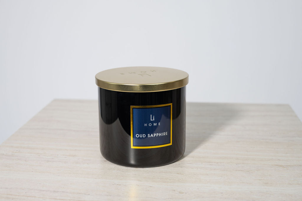 Oud Sapphire - 3 Wick Luxury Candle 1kg