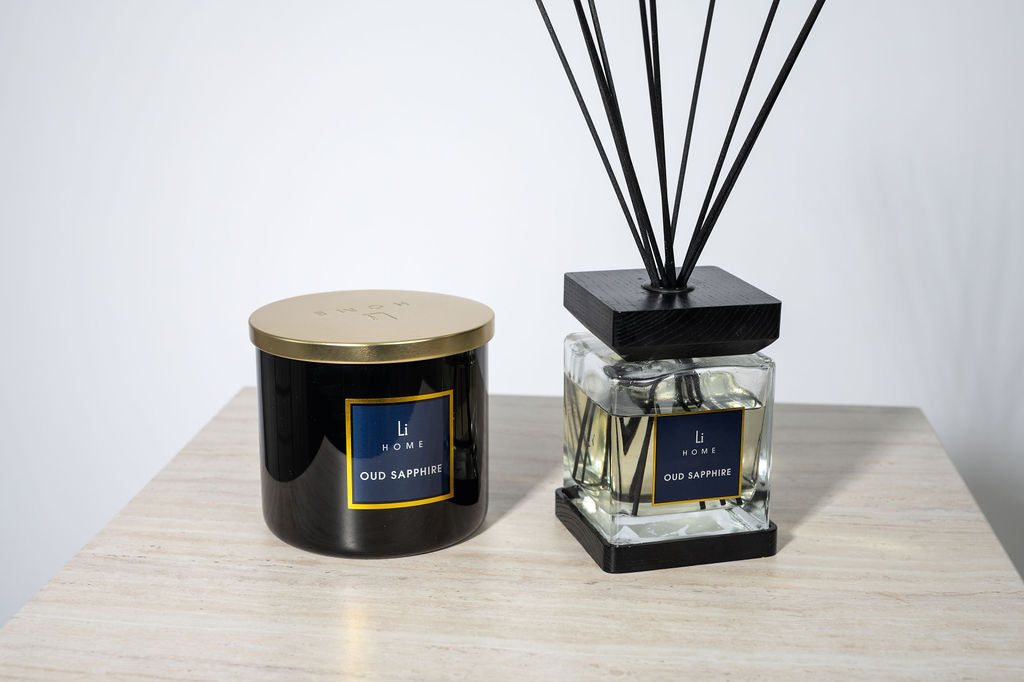 Oud Sapphire - 3 Wick Luxury Candle 1kg