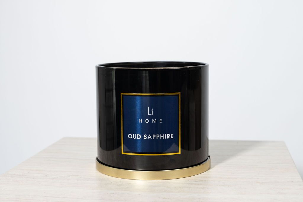 Oud Sapphire - 3 Wick Luxury Candle 1kg