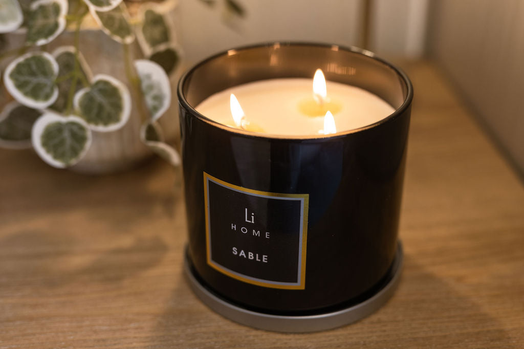 Sable - 3 Wick Luxury Candle 1kg