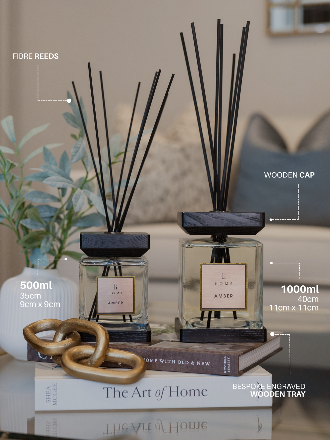 Luxury Square Diffuser - Sable