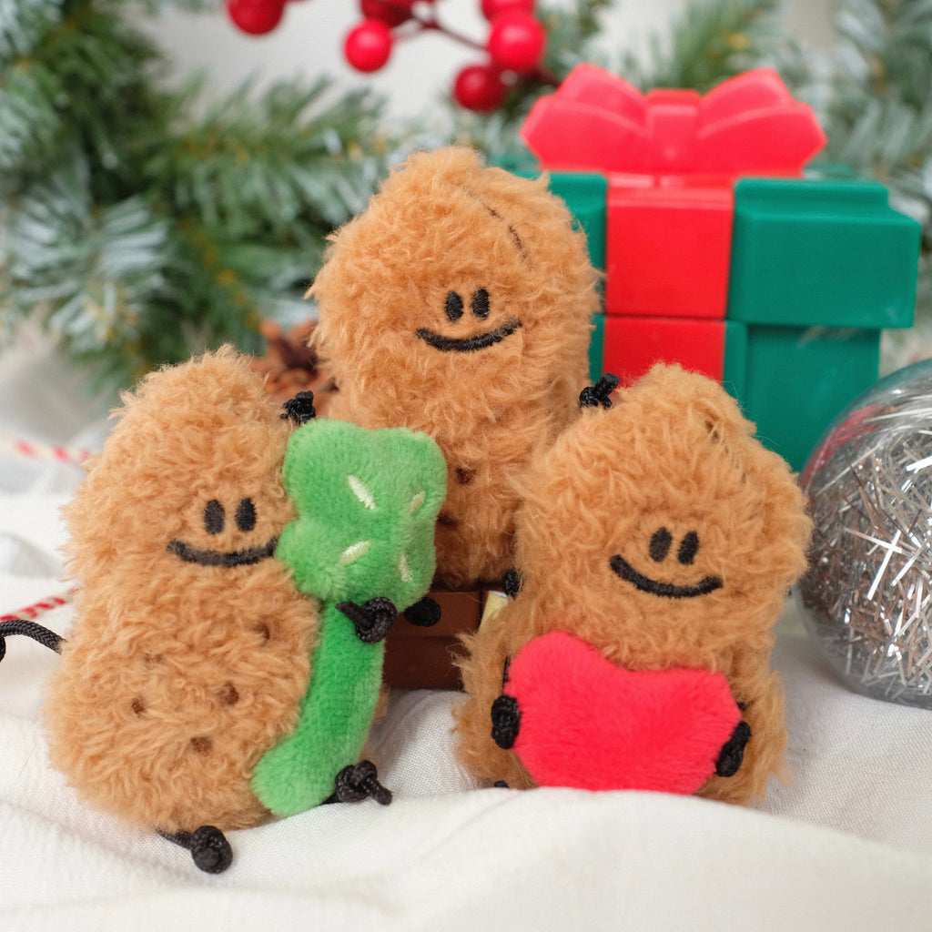 Fickle Plan | Mini Peanut Keychain