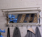 Lohit Train Antique Luggage Rack with Mirror