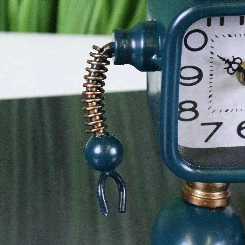Lomita Desk Robot Clock Freestanding