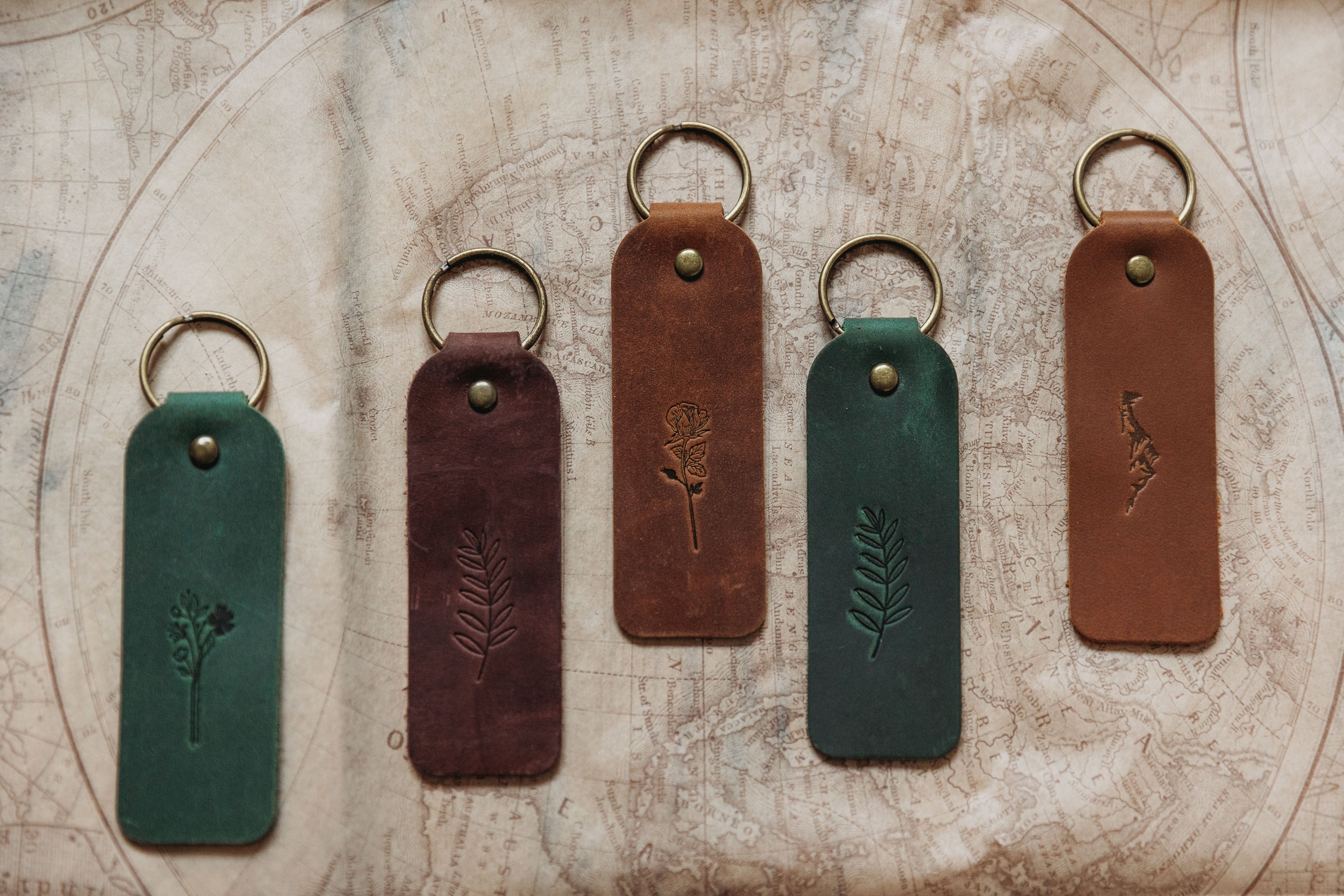 Floral Keyrings