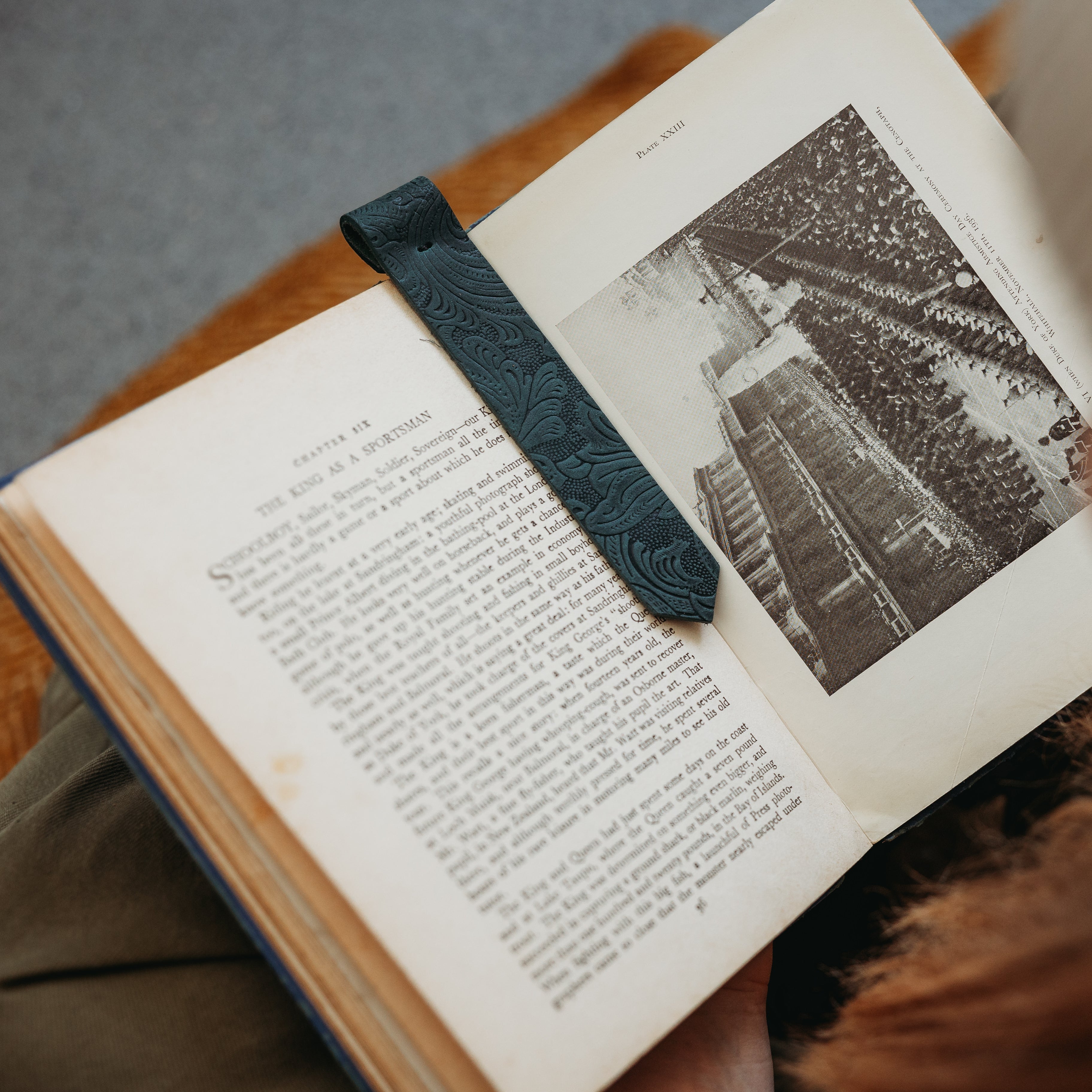 Botanical Leather Bookmarks